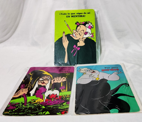 Tarjetas Postales De Disney  Vintage Ursula, Cruella