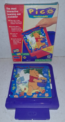 A Year At Pooh Corner Sega Pico En Caja +++ (Usado)