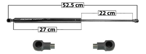 Amortiguador 5a Puerta Spart Mitsubishi Endeavor (04-08)