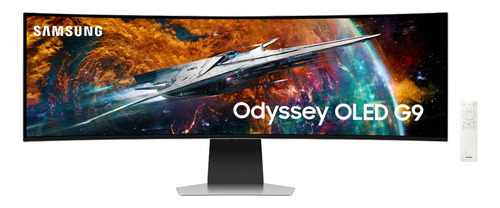 Monitor Samsung 49'' Odyssey Oled G9 Color Plateado