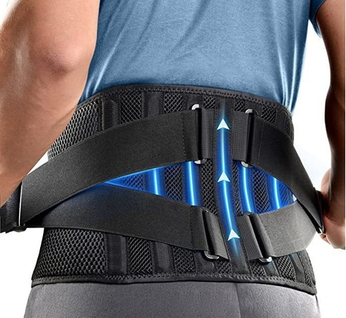 Cinturón De Apoyo Lumbar Para Aliviar El Dolor De Espalda Pa