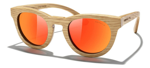 Merrys Gafas De Sol Flotantes Con Revestimiento De Madera Po