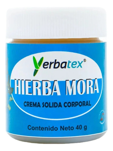 Pomada Hierba Mora Crema En Bote De 40gr