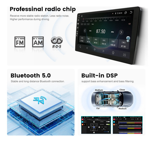 4g+64g Coche Estéreo Para Hyundai Veloster Fs 2011-2017 Wifi