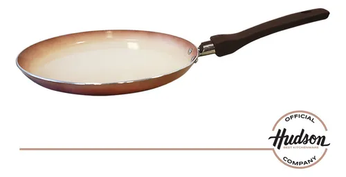Panquequera Hudson Antiadherente Ceramica 22cm Aluminio Color Cobre
