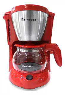 Cafetera Finezza Ck-674f-r Diseño Compacto 0.6 Lt Rojo