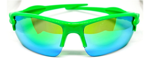 Anteojo Lente De Sol Estilo Deportivo Sport Line Verde