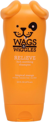 Wags & Wiggles Shampoo Contra La Picazón Y El Rascado Perros