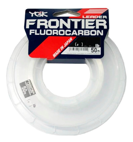 Linha Leader Ygk Frontier 16 - 0,69mm 55lb / 24,9kg - 50 Mt