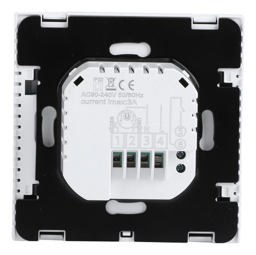 Pantalla Lcd De Termostato De Calefacción Con Control Remoto