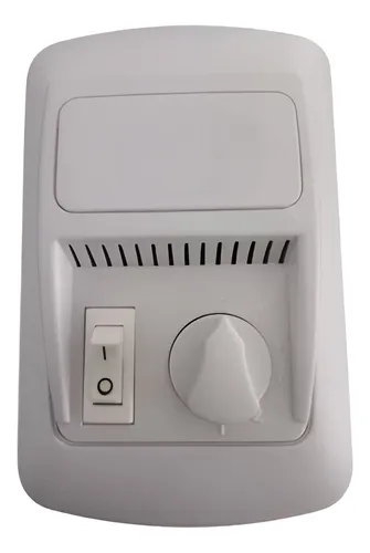 Vent De Techo Blanco 4 Palas Madera Blanca + Plafon Led 18w