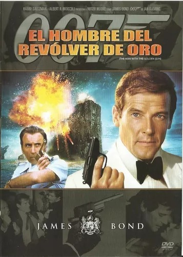 El Hombre Del Revólver De Oro- Roger Moore- James Bond Dvd