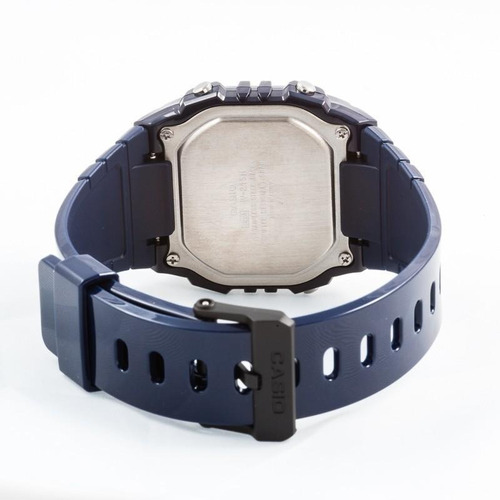 Reloj Casio W-215h-2avdf Unisex 100% Original Color de la correa Azul Color del bisel Azul Color del fondo Negro