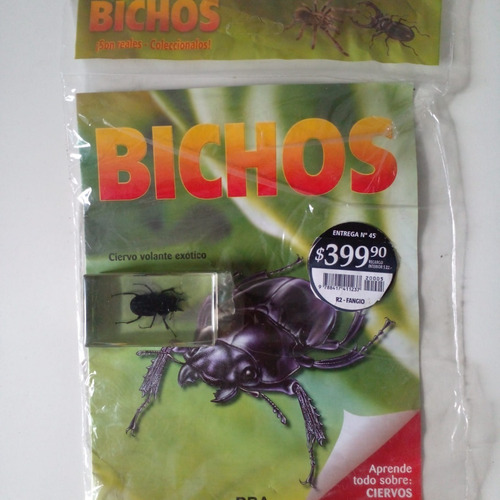 Bicho Coleccionable + Fascículo Ciervo Volante Exótico