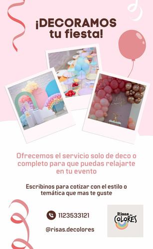 Decoración Con Globos Para Eventos