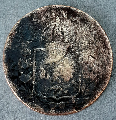 Moeda De 40 Réis De 1824 Origem Brasil. Km#444 Bc* (Usado)