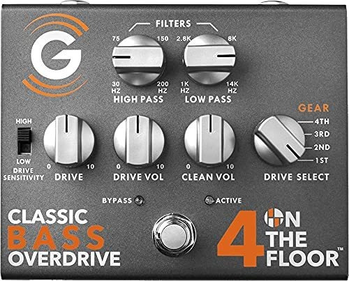 Genzler 4 Piso Clasico Bass Overdrive Pedal