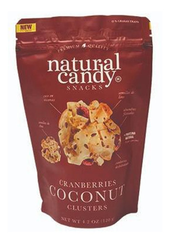 Snack Fit Natural Candy Cramberry - Kosher Vegan 