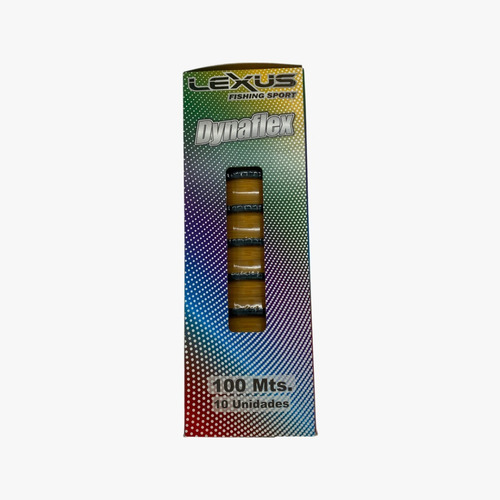 Nylon Dynaflex 0.40mm - Baja Memoria - X 100mts. - Colores