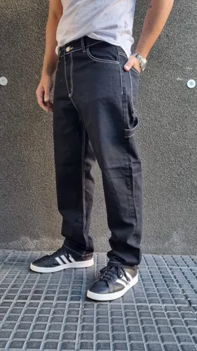 Pantalon tipo online carpintero hombre