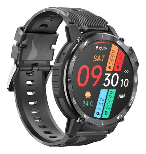Smartwatch Spovan C22 Monitor Salud Musica Gorilla Glass