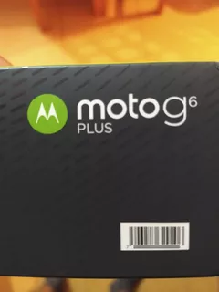 Moto G 6 Plus 64 Gb Liberado Caja Compmeta.