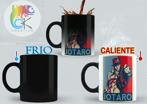 Taza Magica Jotaro Kujo Jojo - Ok Creativo