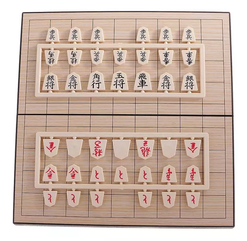 Xadrez Japonês Magnético Shogi Que Dobra A Placa