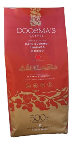 Café Moído 500g Gourmet Sul De Minas 10 Pacotes 100%arabica