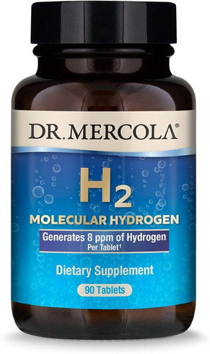Dr. Mercola Suplemento Hidrógeno Molecular H2 X 90 Tabs