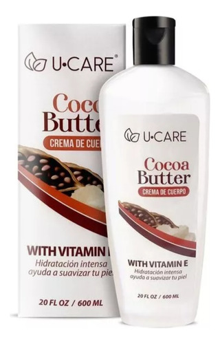 Crema Corporal Cuerpo Cocoa Butter 600 Ml 