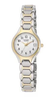 Reloj Citizen Quartz Para Mujer, Acero Inoxidable, Clásico,