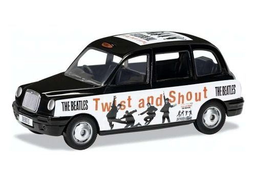 Corgi 1:36 London Taxi * The Beatles Twist And Shout *