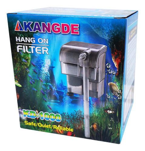 Filtro Mochila Cascada Kd 1000 350l/h Acuarios H/ 40l Rs