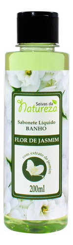 Sabonete Liquido Flor De Jasmim 200ml Aromatica