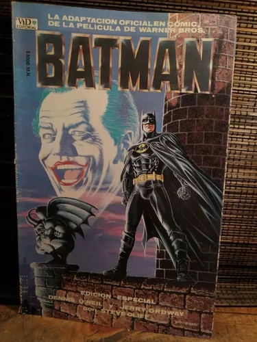 Cómic Batman Contra El Guasón Jack Nicholson Michael Keaton