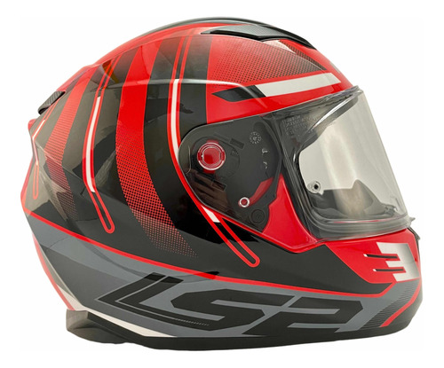 Casco Ls2 Ff320 Shadow Rojo