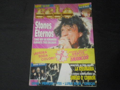 Revista Pelo # 473 - Tapa Rolling Stones