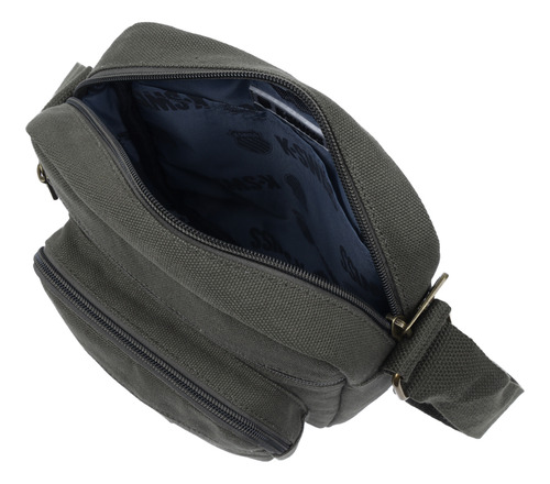 Mochila Messenger Casual K-swiss Naptown Color Olivo