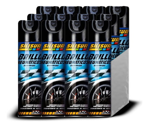 Revividor Siliconado En Aerosol 260grs Pack 12un Color Incoloro