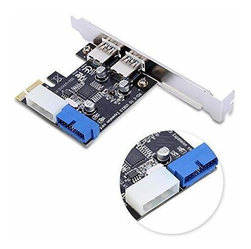 Accesorio Pc Tihebeyan 2 Usb 3.0 Hub Port Adaptador