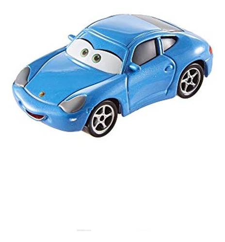 Carro De Juguete A Escala 1:55, Azul Claro, Pixar Cars Sally