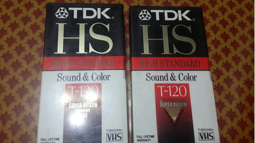 Vhs Tdk Hs. Sellados