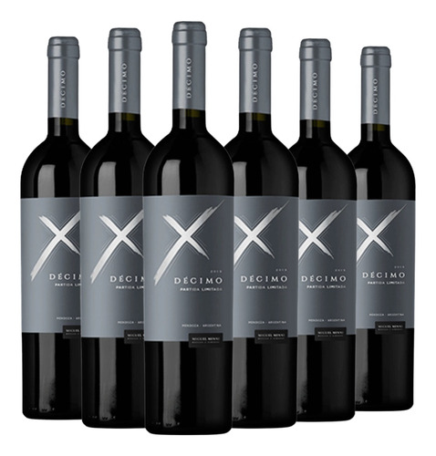 Vino Decimo Ancellotta Caja X 6 X 750ml. Miguel Minni