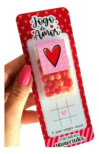 Tag Com Tic Tac Jogo O Amor Lembrancinha Namorados 30unds
