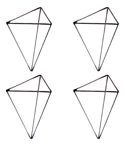 Ménsulas De Hierro Reforzadas (combo × 4)