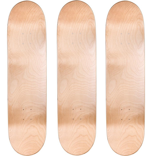 Cal 7 Blank Maple Skateboard Decks (natural, 8 Pulgadas)