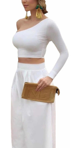 Imagen 3 de 4 de Crop Top Dama Blusas Camisas Sweter