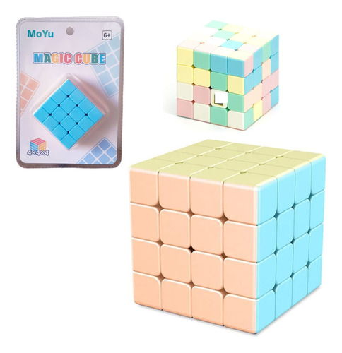 Cubo Magico Rubik Moyu Pastel 4x4x4 Velocidad Profesional