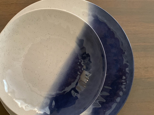 Bowl Melamina Blue X 4 Unidades
